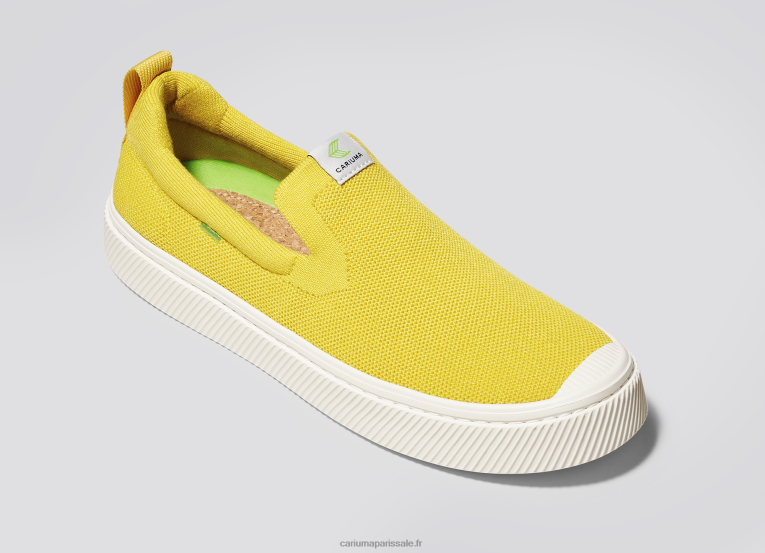 femmes D8FT386 tricot jaune Cariuma