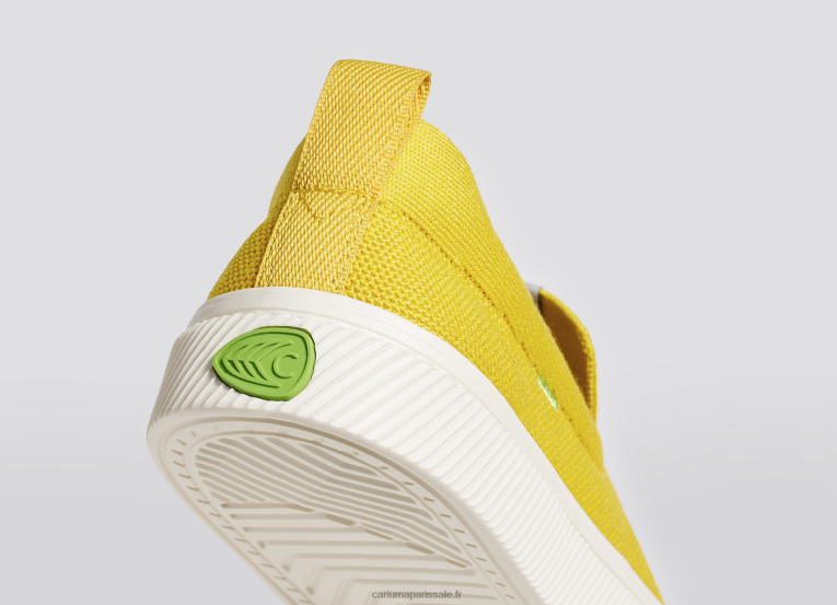 femmes D8FT386 tricot jaune Cariuma