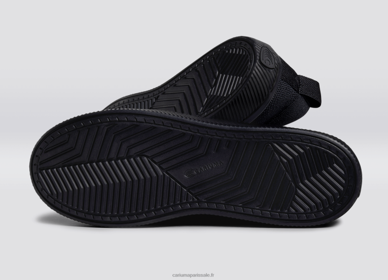 femmes D8FT387 tout en tricot noir Cariuma