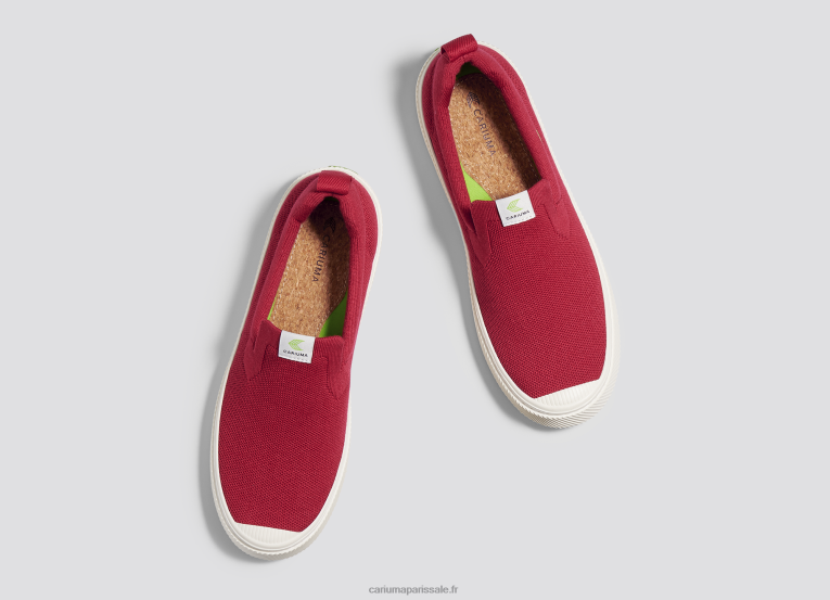 femmes D8FT388 tricot rouge Cariuma
