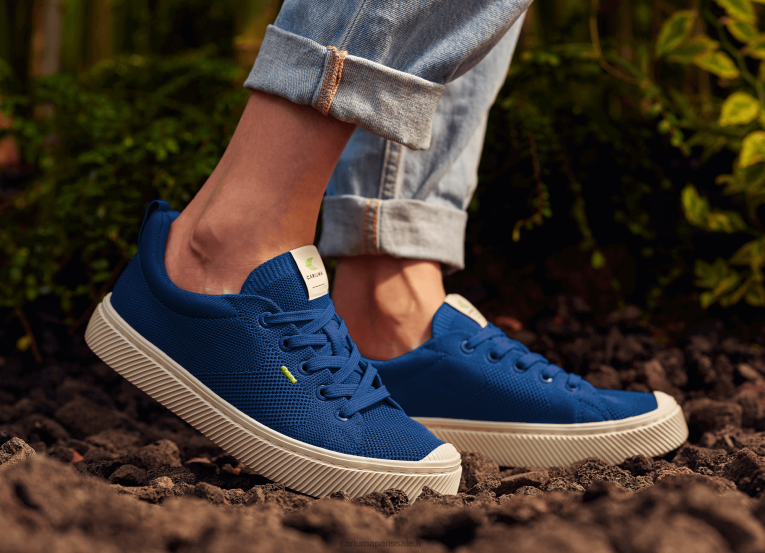 femmes D8FT399 tricot bleu pierre Cariuma