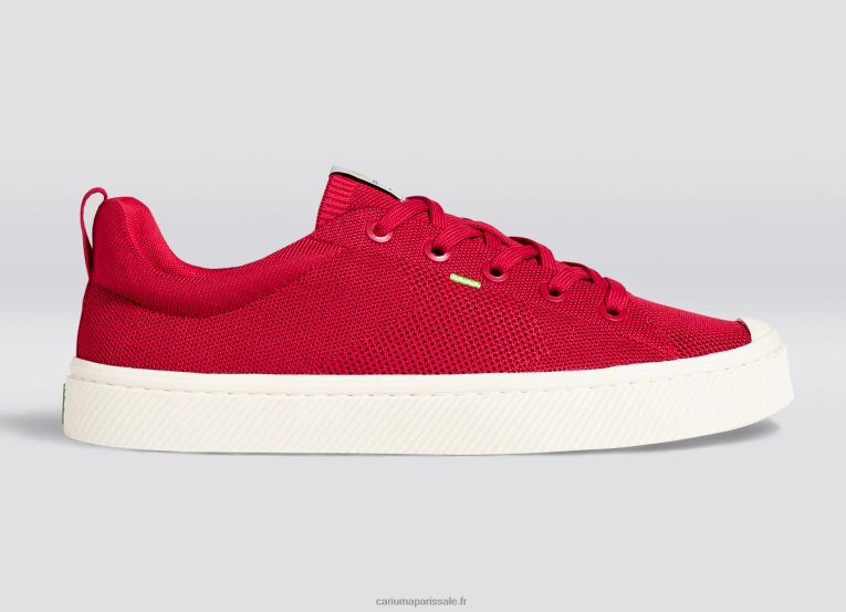 femmes D8FT400 tricot rouge brut Cariuma
