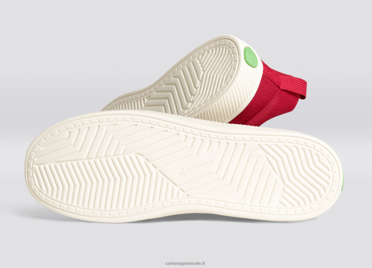 femmes D8FT400 tricot rouge brut Cariuma
