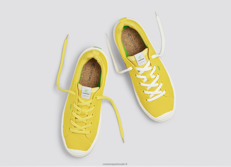 femmes D8FT401 tricot jaune soleil Cariuma