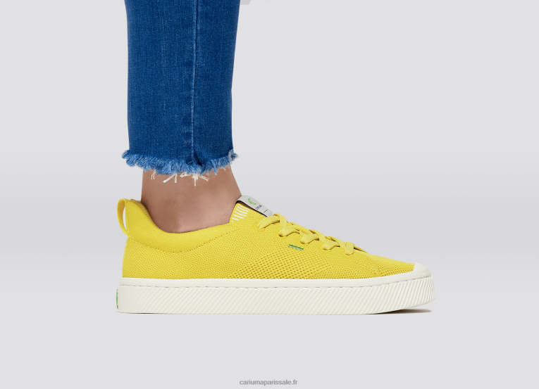 femmes D8FT401 tricot jaune soleil Cariuma