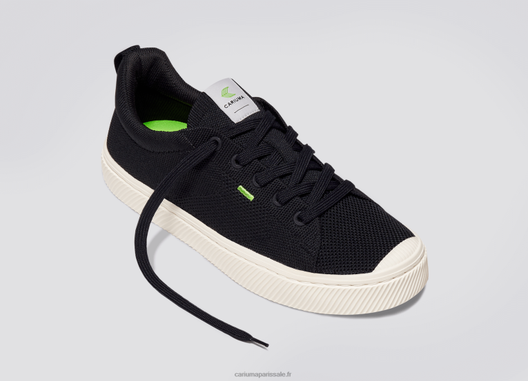 femmes D8FT410 tricot noir Cariuma